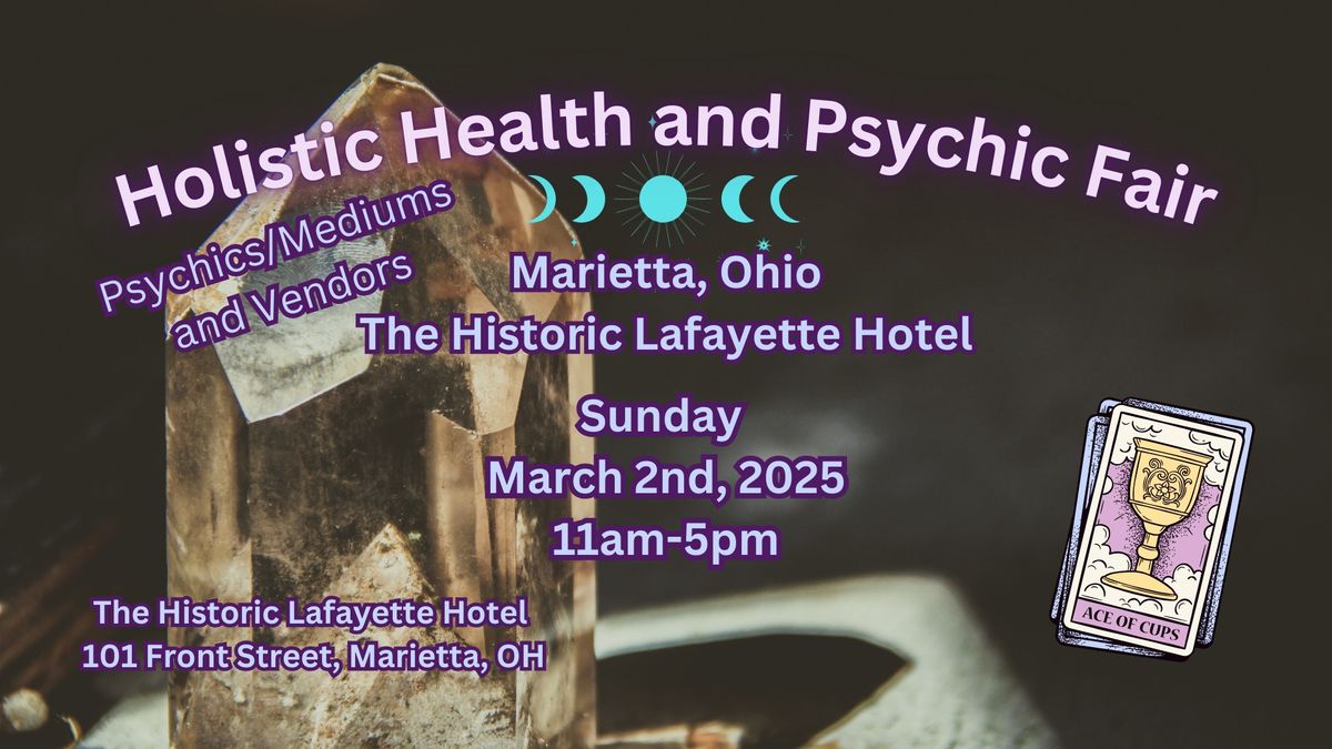 Holistic Health & Psychic Fair: Marietta, Ohio