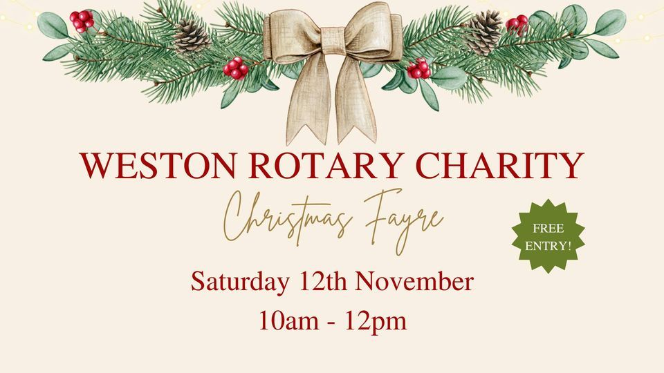 Weston Rotary Charity Christmas Fayre, The Royal Hotel Westonsuper