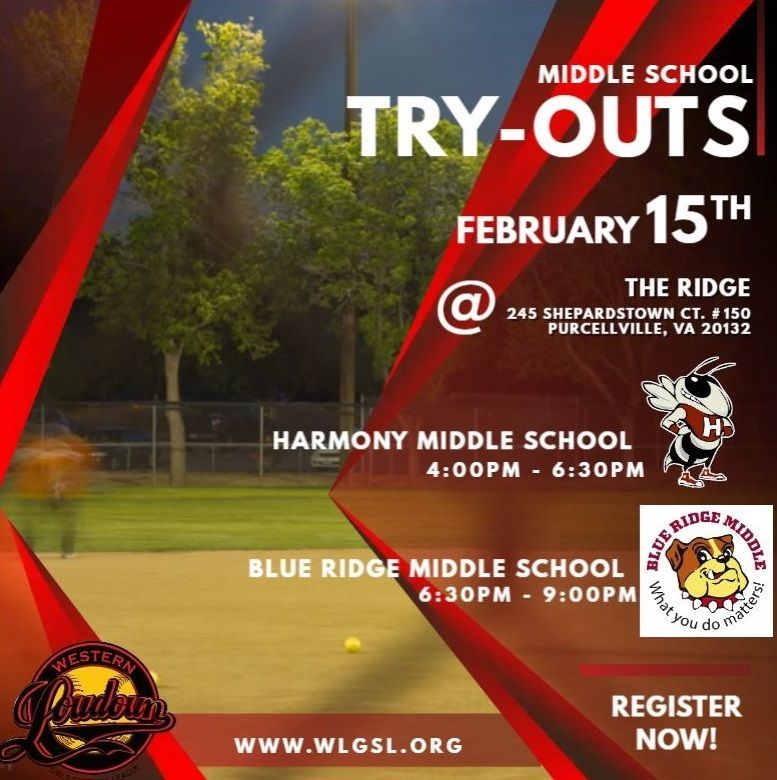 Middle School Try-Outs