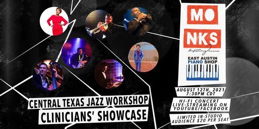 Central Texas Jazz Workshop: Clinicians Showcase - Livestream w\/In-Studio Audience