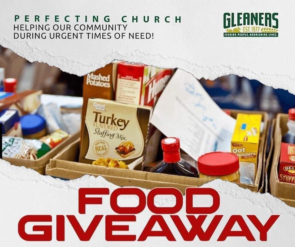 \ud83e\udd66\ud83c\udf4e Detroit - Gleaners DRIVE-THRU FREE FOOD DISTRIBUTION at Perfecting Church