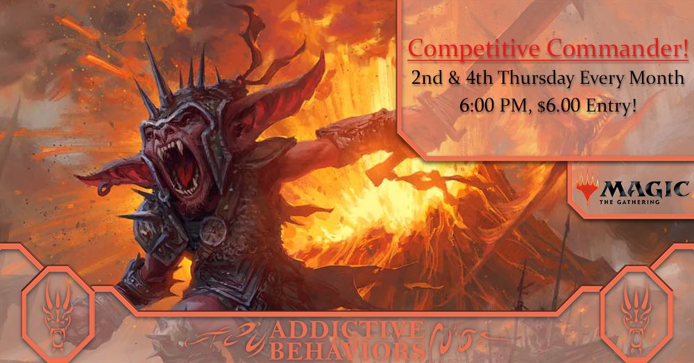 Thursday Competitive Commander!