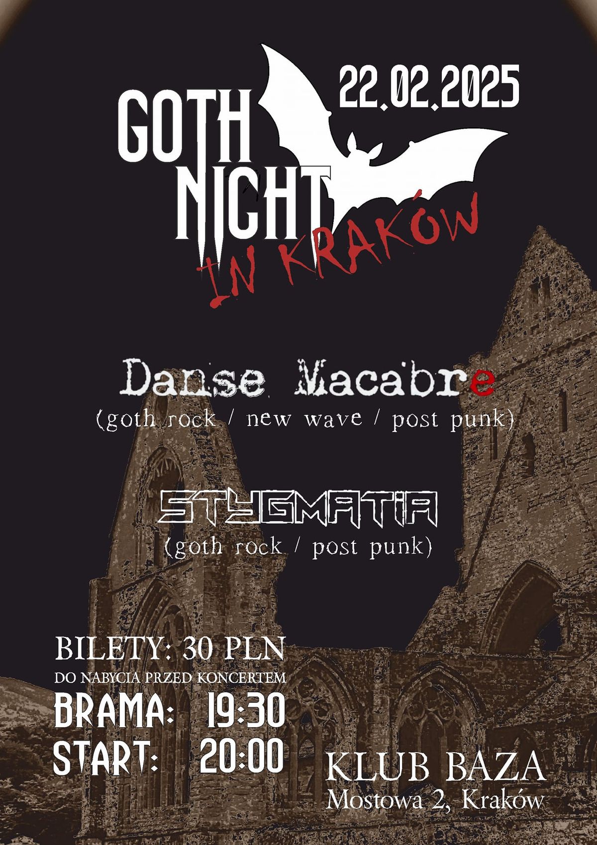 Goth Night in Krak\u00f3w 