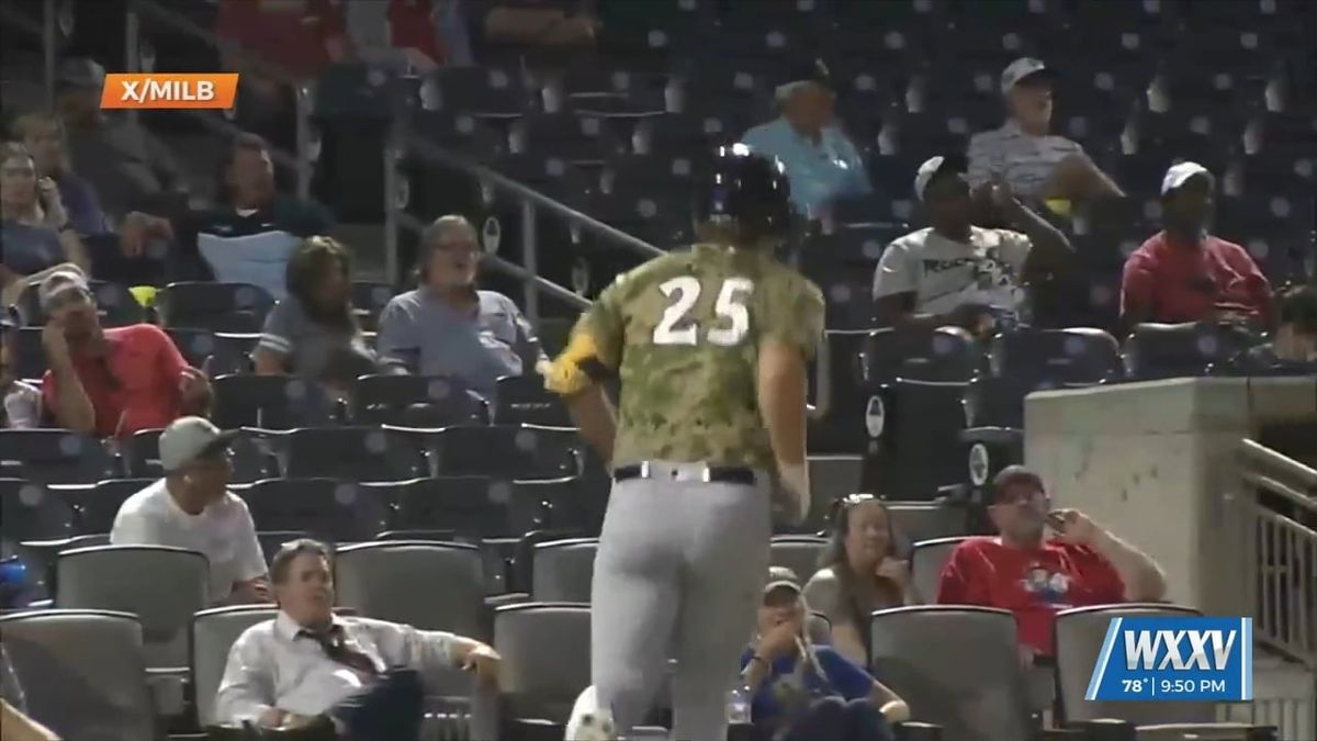 Rocket City Trash Pandas at Biloxi Shuckers at Keesler Federal Park