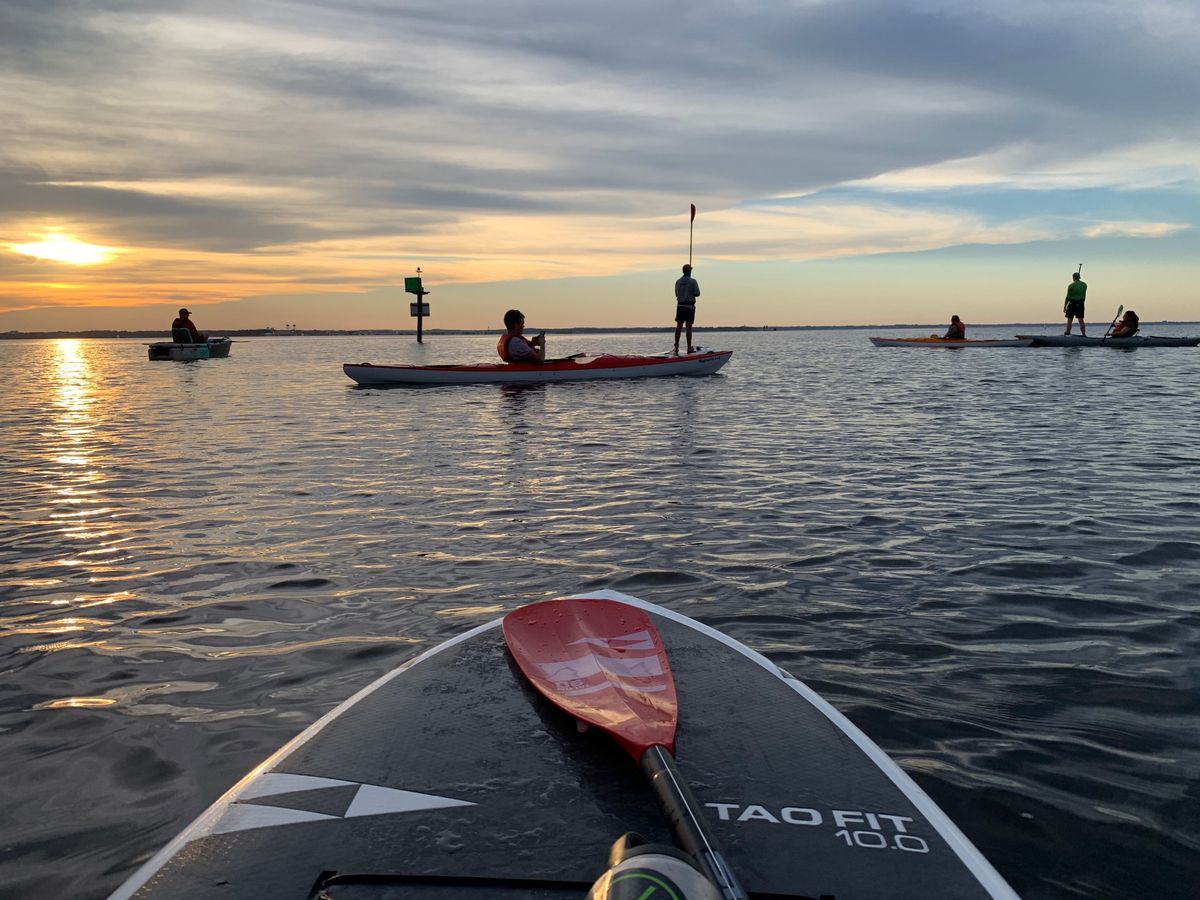 Sunset on Goodby's Paddle Series