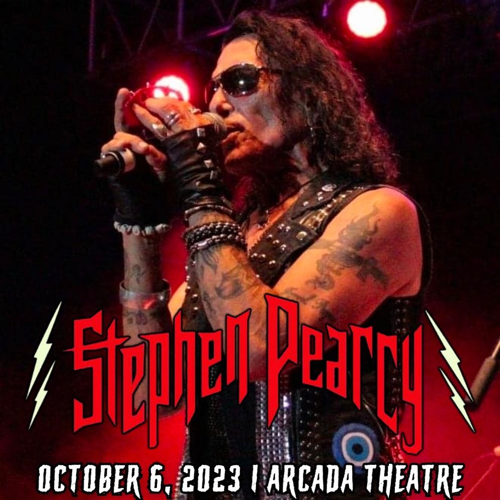 Stephen Pearcy at Arcada Theatre