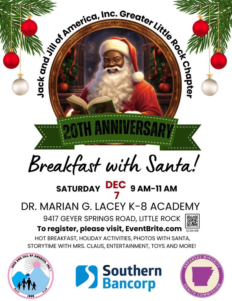 Jack and Jill of America Greater Little Rock Chapter- Breakfast w\/ Santa!