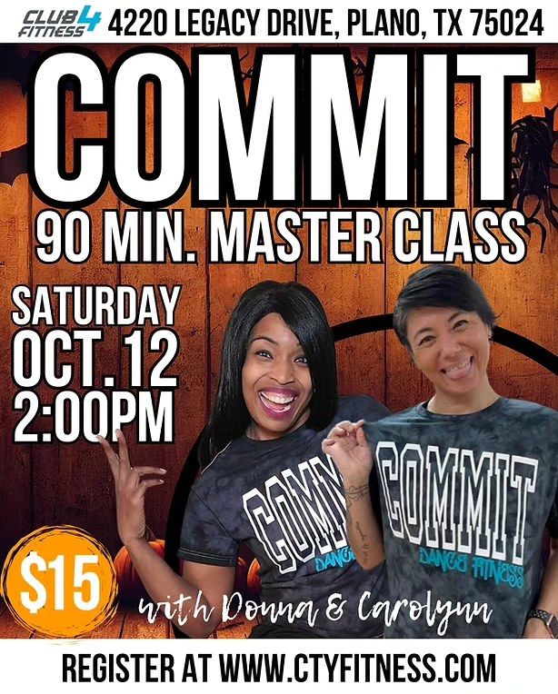 COMMIT Dance Fitness Master Class with Donna and Carolynn