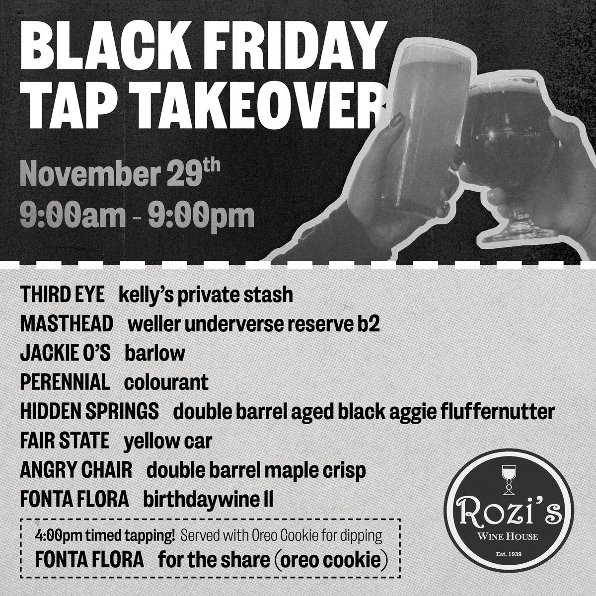 2024 Black Friday Tap Takeover