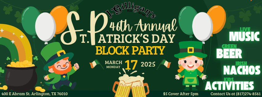 46th Annual St. Patrick's Day Block Party