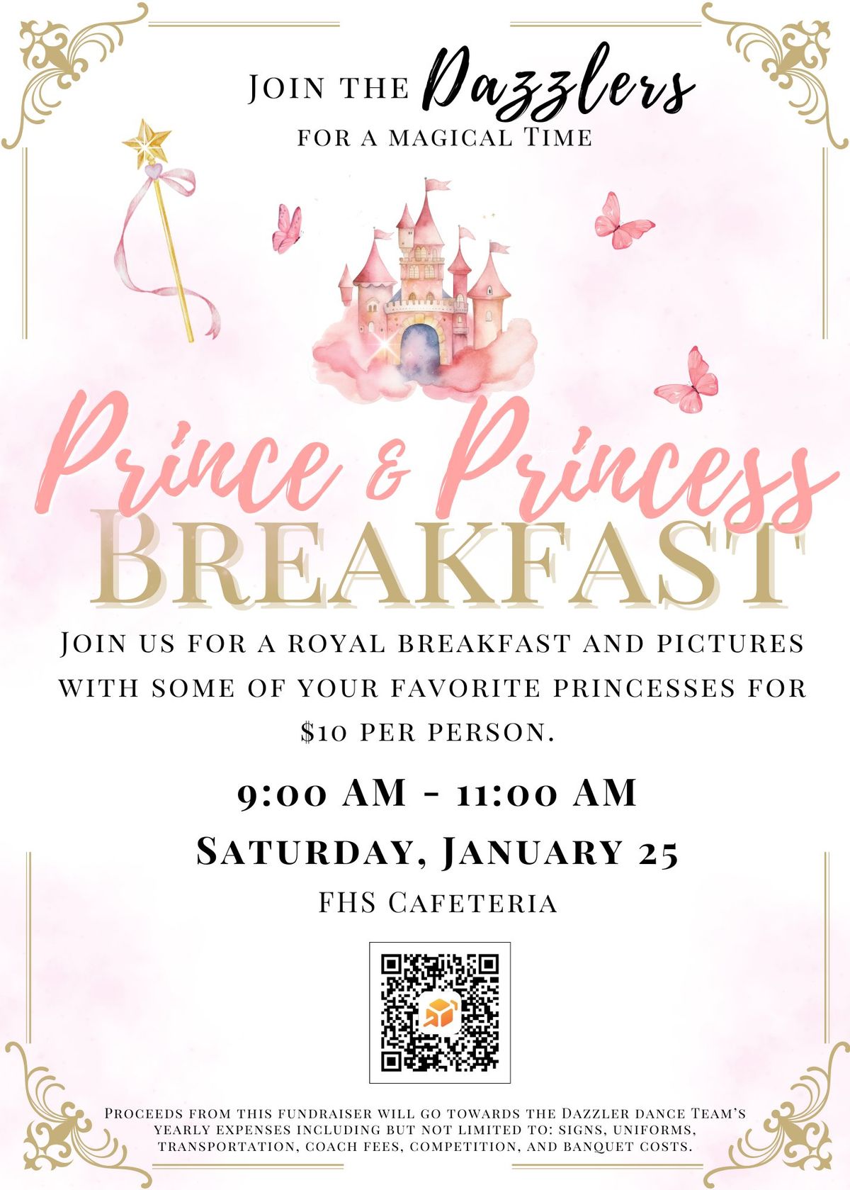 Prince and Princess Breakfast