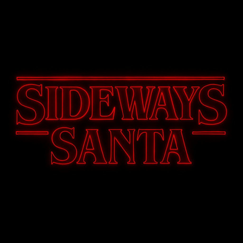 Sideways Santa 2025