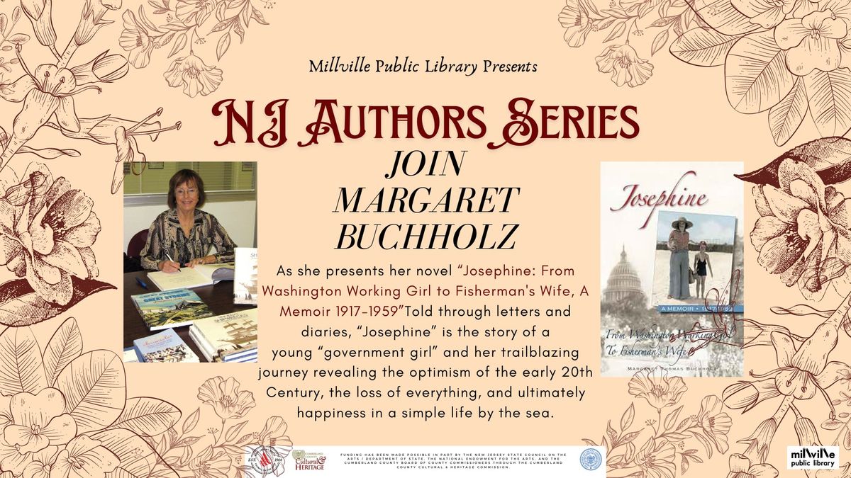 NJ Author Talk: Featuring Margaret Buchholz 