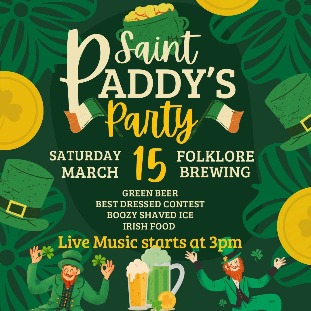 St. Paddy\u2019s Party at Folklore