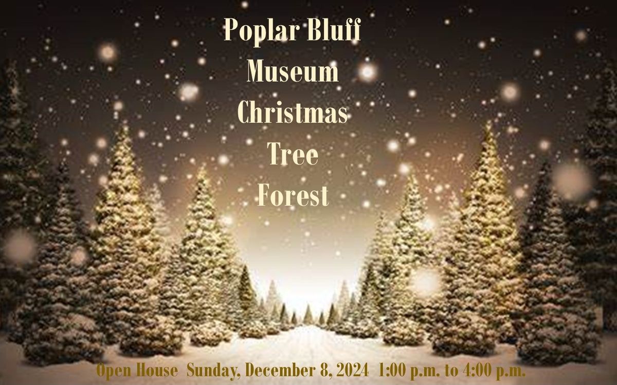 Christmas Tree Forest Open House