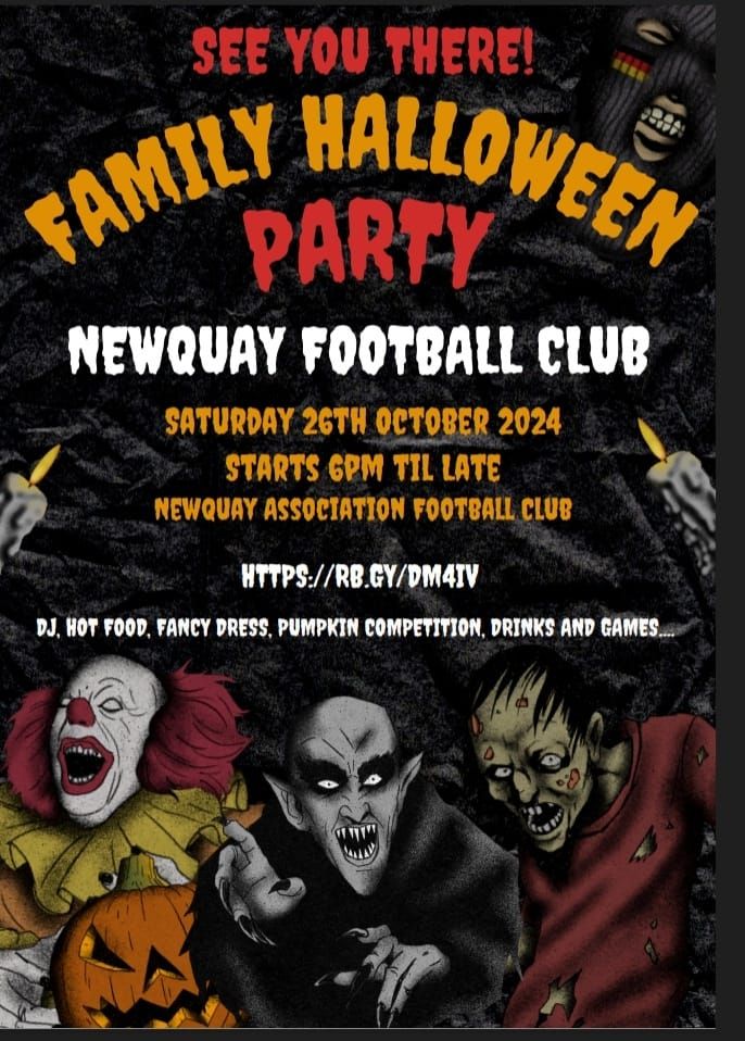 Newquay AFC Halloween Party