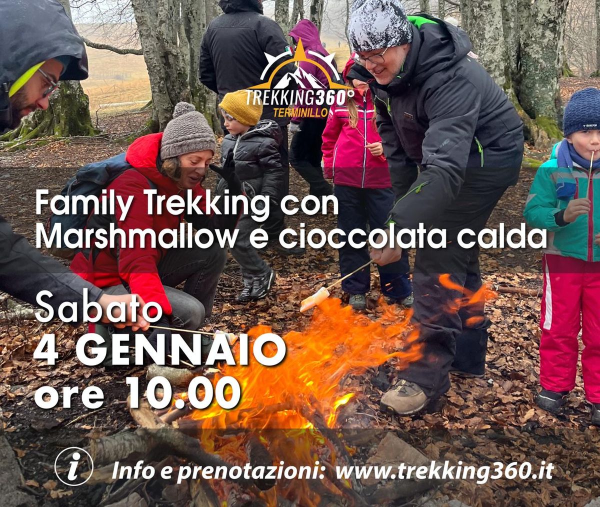 \ud83e\udde3\u2728Family Trekking con Marshmallow e cioccolata calda \u2615\ufe0f\ud83c\udf32