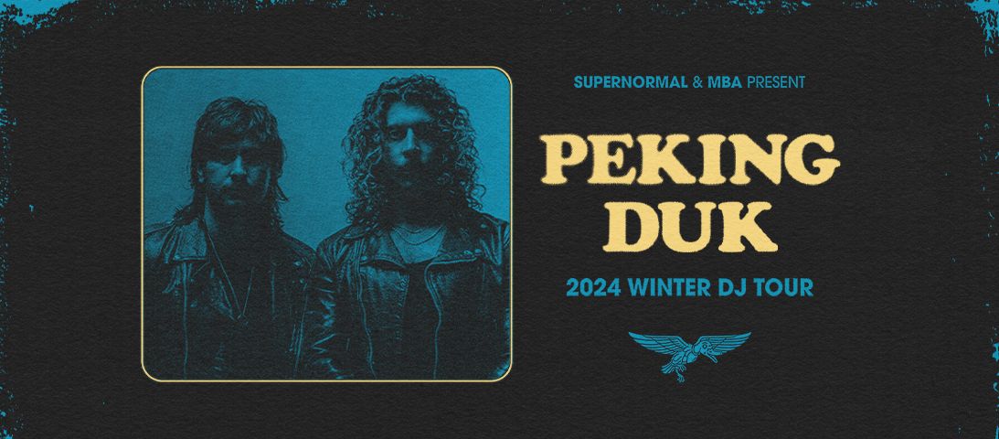 PEKING DUK | 2024 WINTER DJ TOUR | SYDNEY