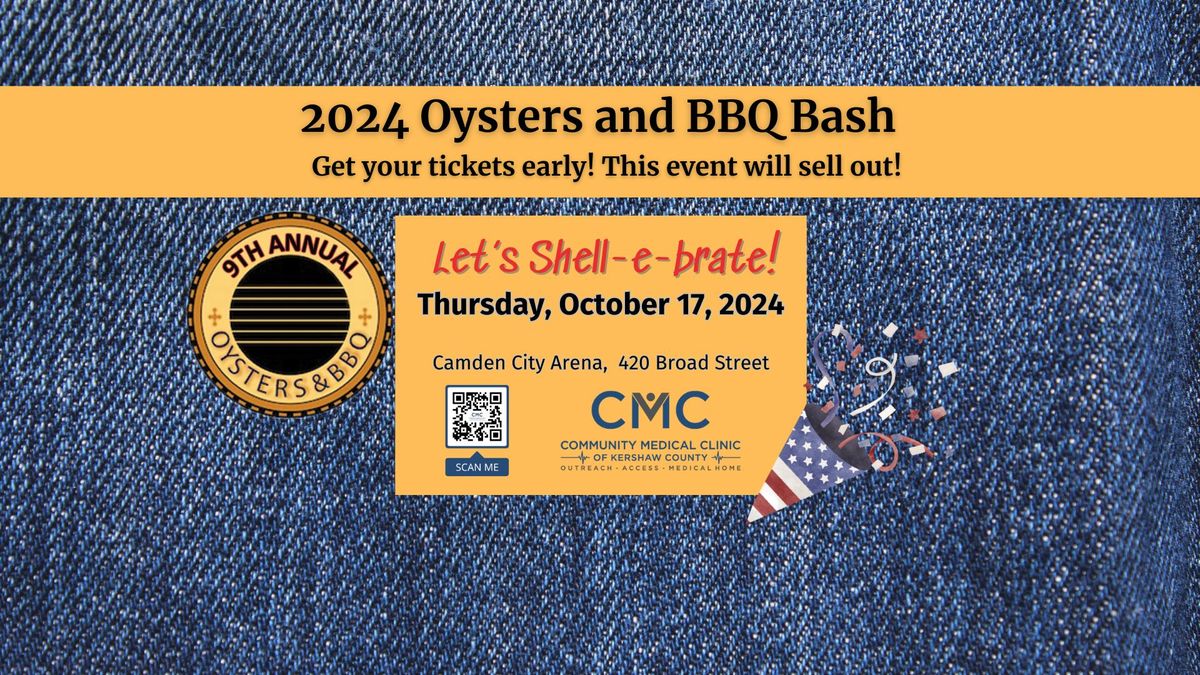 9th Annual Oysters and BBQ Bash