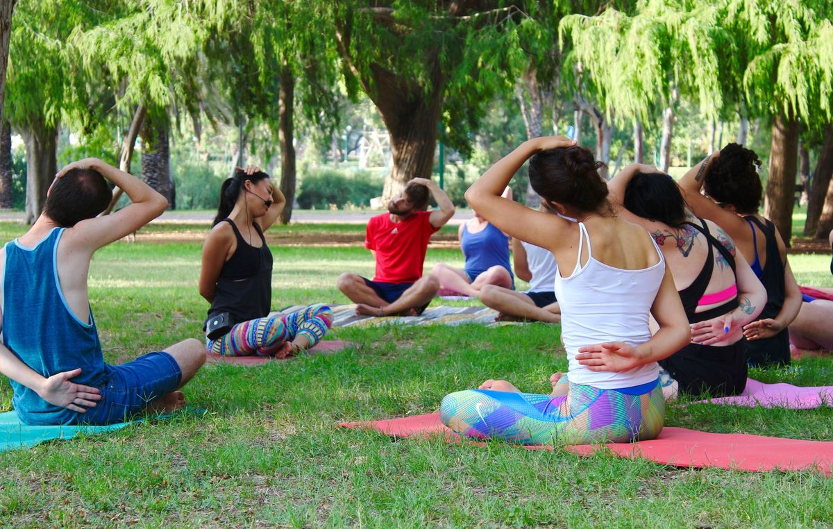 Saturday Yoga & Picnic in Park Monceau