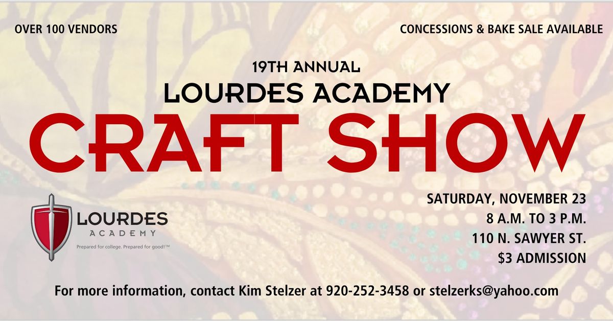 19th Annual Lourdes Academy Craft Fair