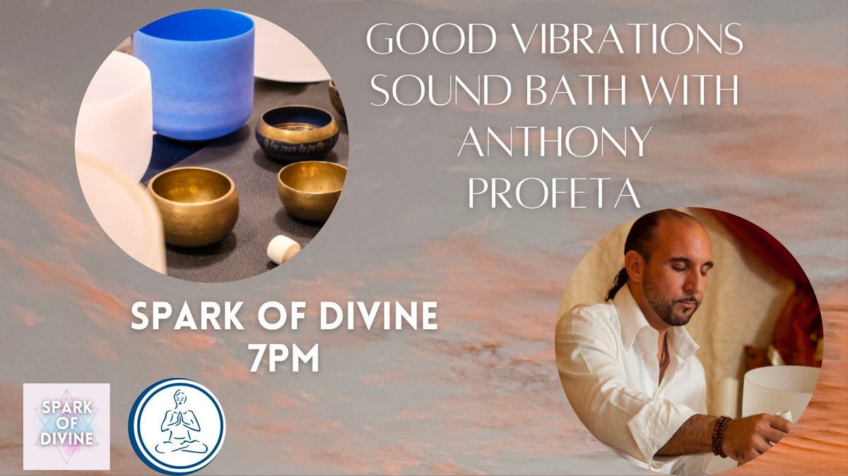 Good Vibrations Sound Bath with Anthony Profeta 