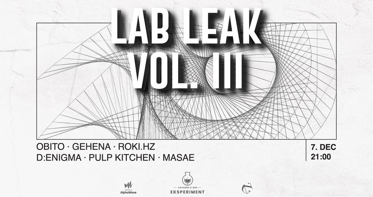 LAB LEAK VOL. 3