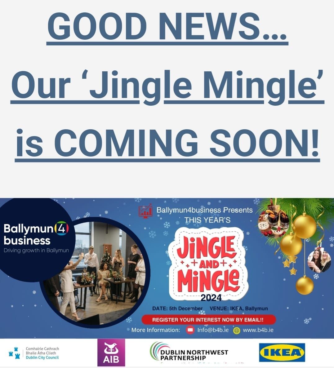 Ballymun4business 'Jingle Mingle'