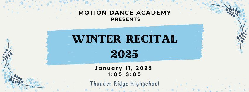 Winter Recital 