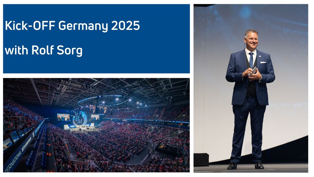 Kick-OFF Germany 2025 with Rolf Sorg