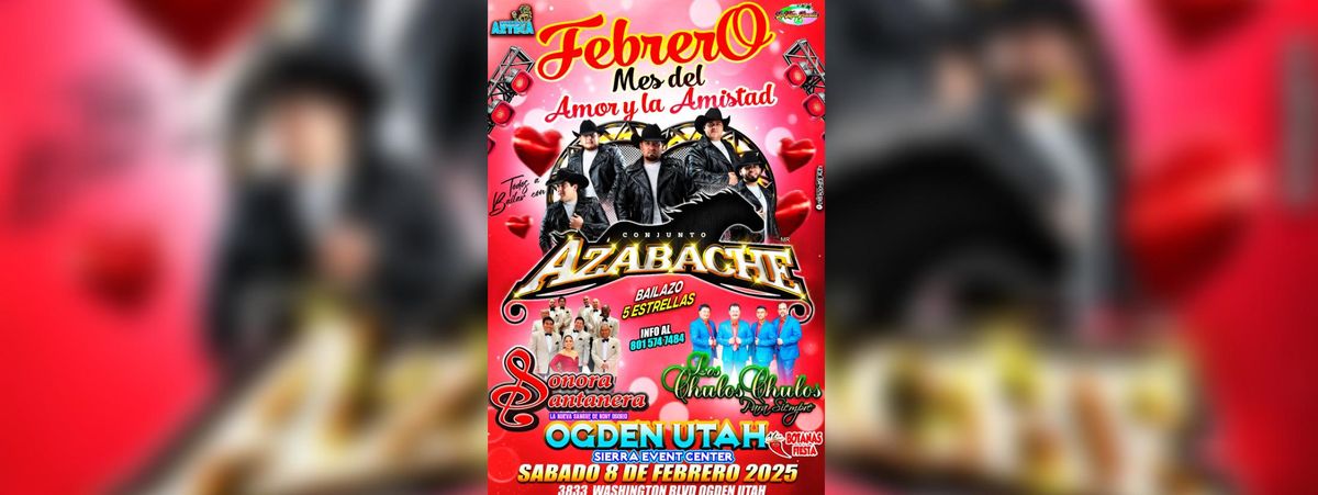 Celebrando el d\u00eda del amor y la amistad - Conjunto Azabache, Sonora Santanera & Los Chulos Chulos