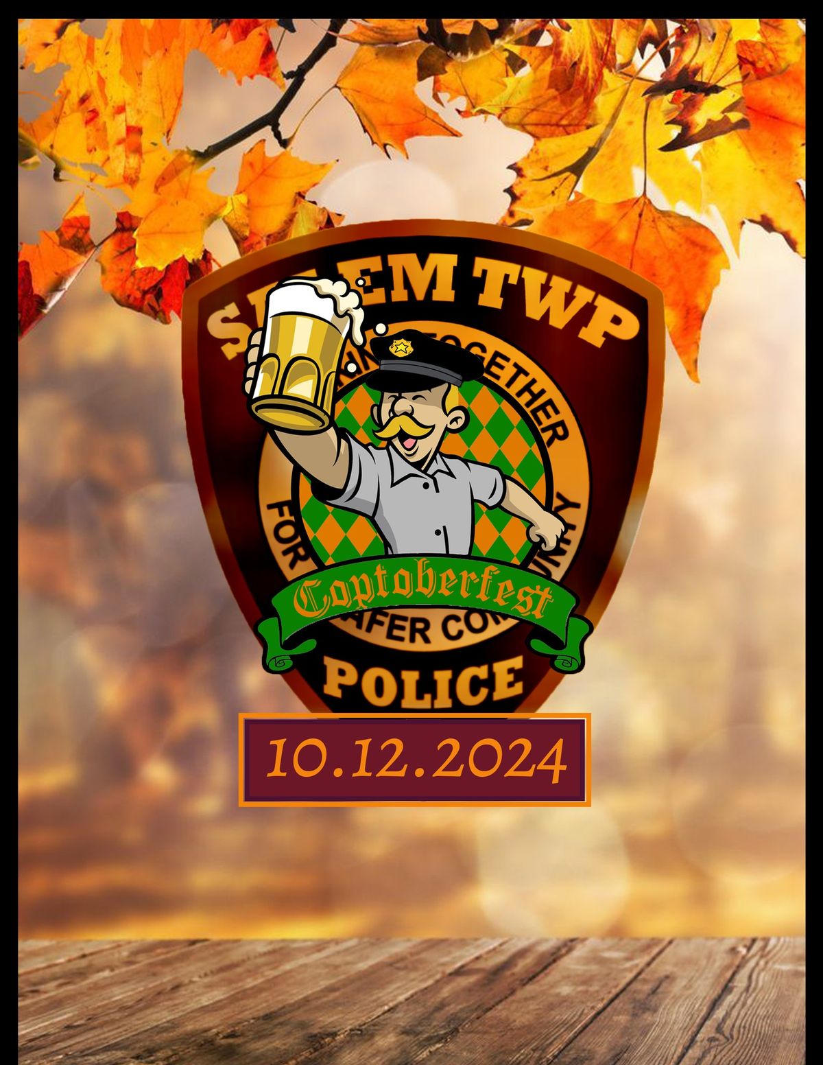 2024 Coptoberfest-Order your tickets now.