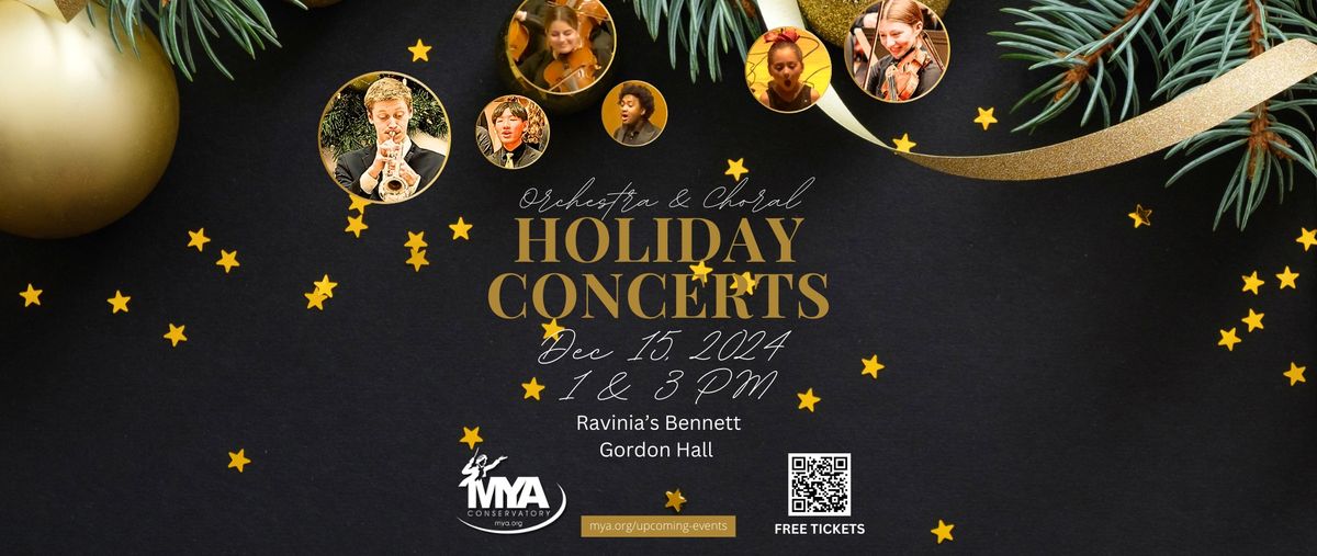 Orchestra and Choral Holiday Concerts