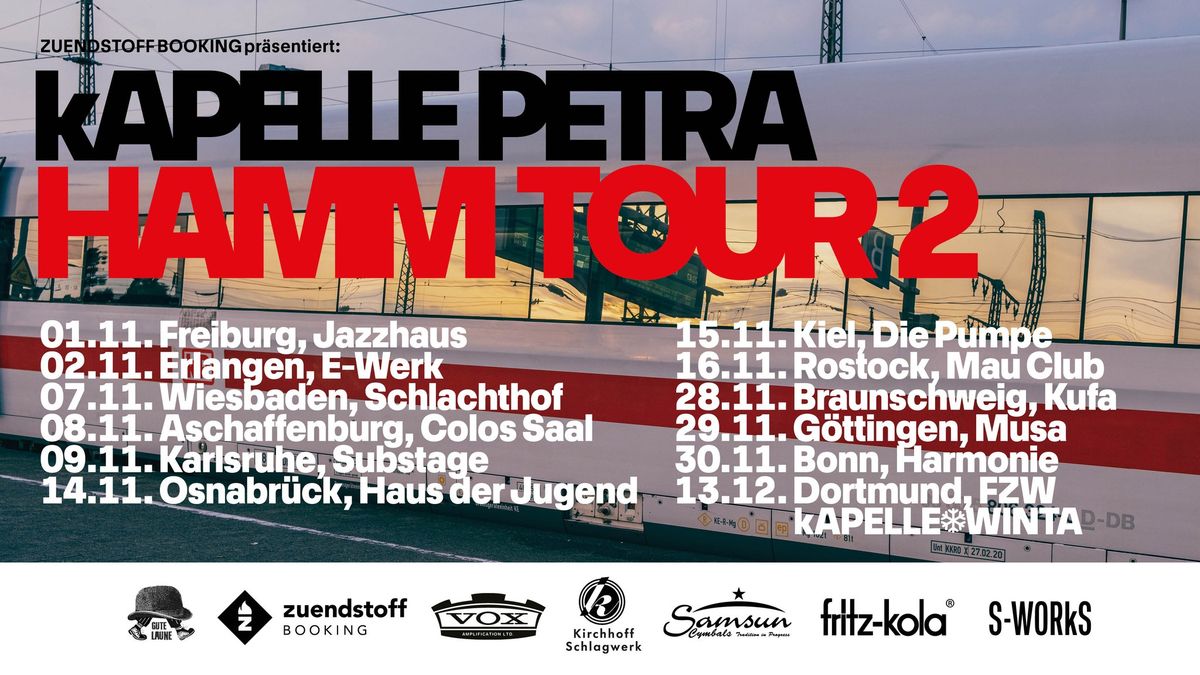 KAPELLE PETRA "HAMM im Herbst Tour 2024" | Braunschweig