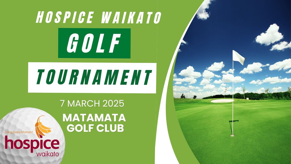 Hospice Waikato Ambrose Golf Tournament 