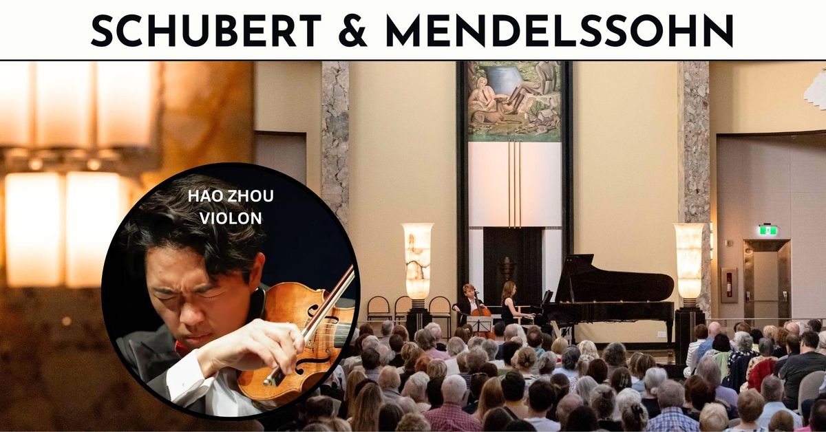 HausMusique @ Le 9e Grande Salle : Schubert & Mendelssohn avec Hao Zhou