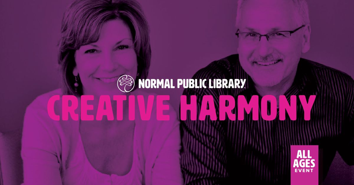 Creative Harmony: An afternoon with Candace Fleming and Eric Rohmann @ Community Activity Center