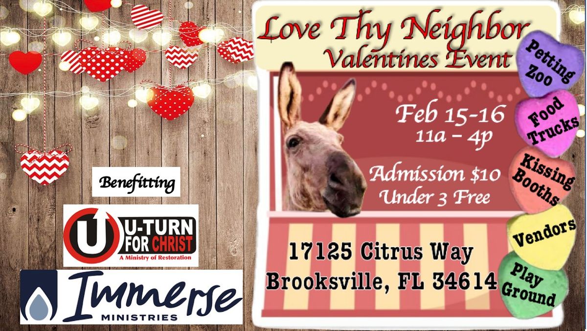 Love Thy Neighbor Valentines Event