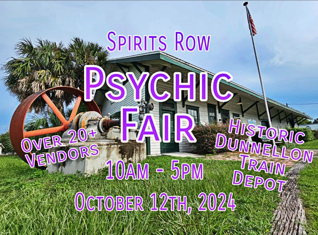 Psychic Fair at the Haunted Dunnellon Train Depot 