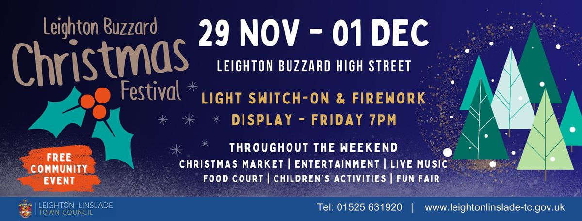 Christmas Festival Weekend on Leighton-Linslade High Street