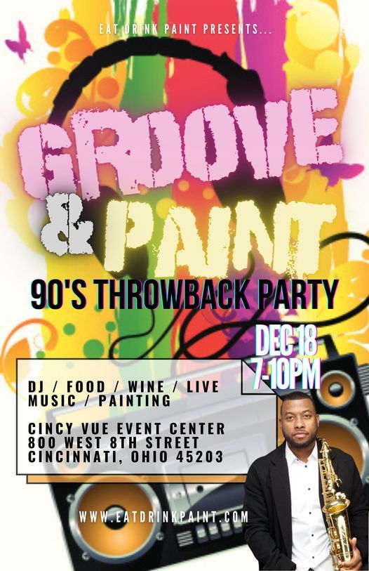 GROOVE & PAINT featuring Ric Sexton: 90's Throwback Paint Party