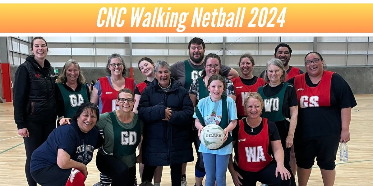 CNC Walking Netball | Wednesday 18 December