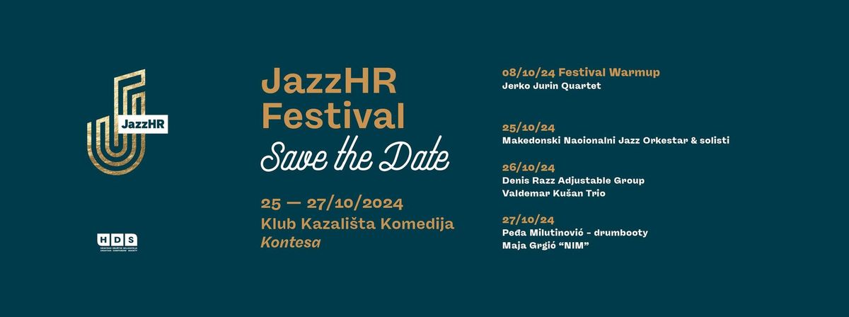 JazzHR Festival 25. - 27.10.2024.