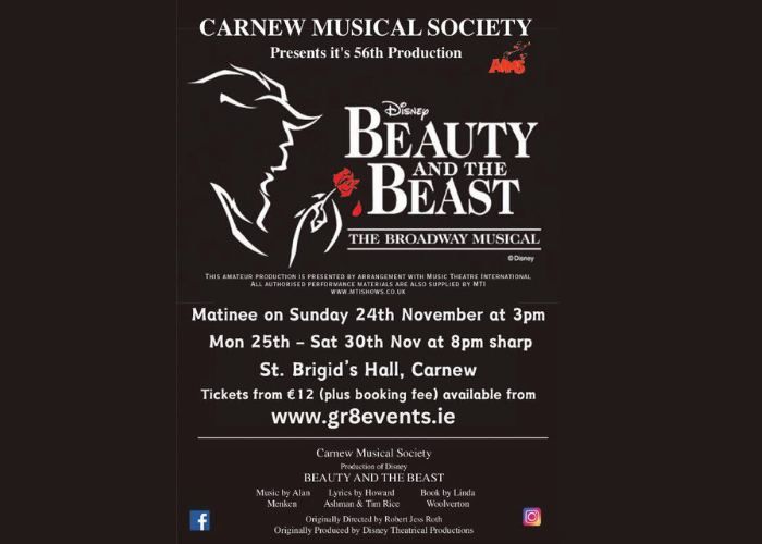 Carnew Musicial Society Present's Beauty and the Beast