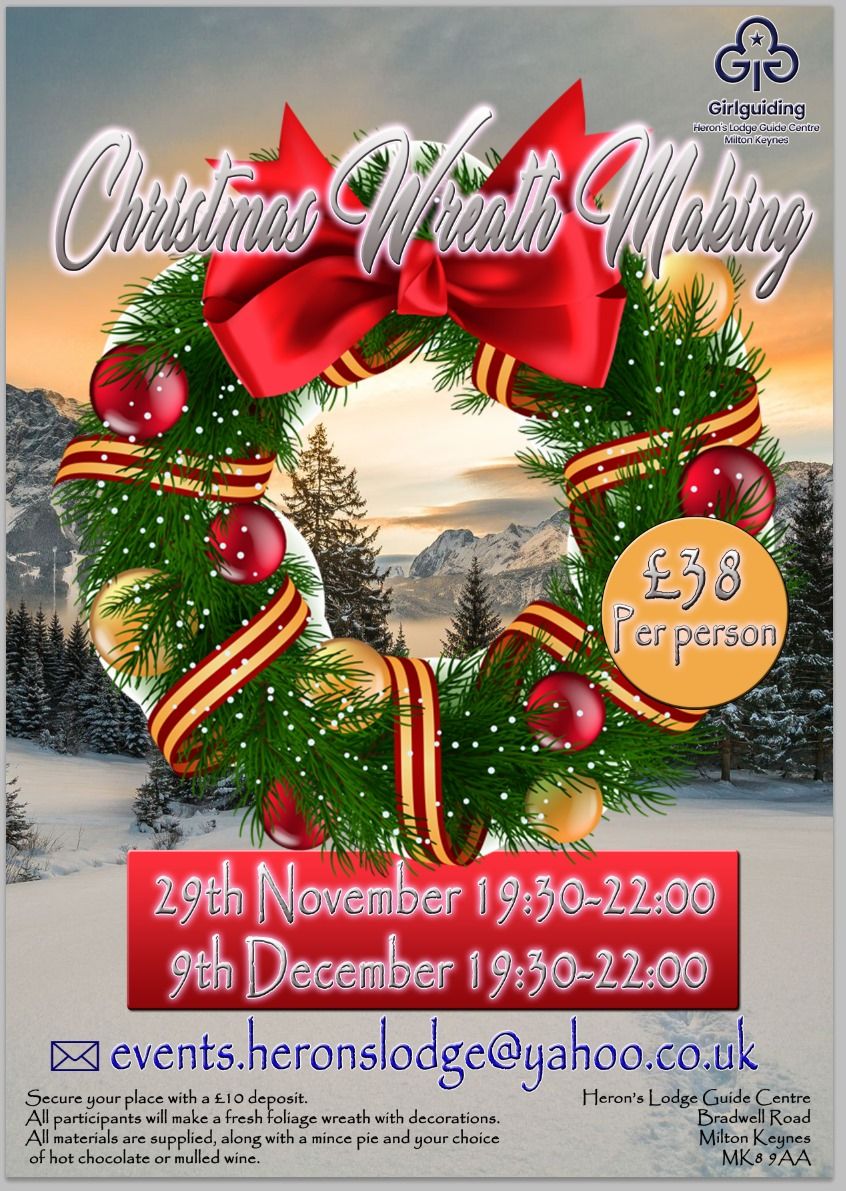 Christmas Wreath Making Event