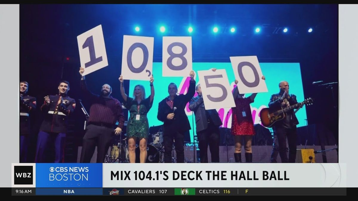 Mix 104.1's Deck The Hall Ball at Agganis Arena