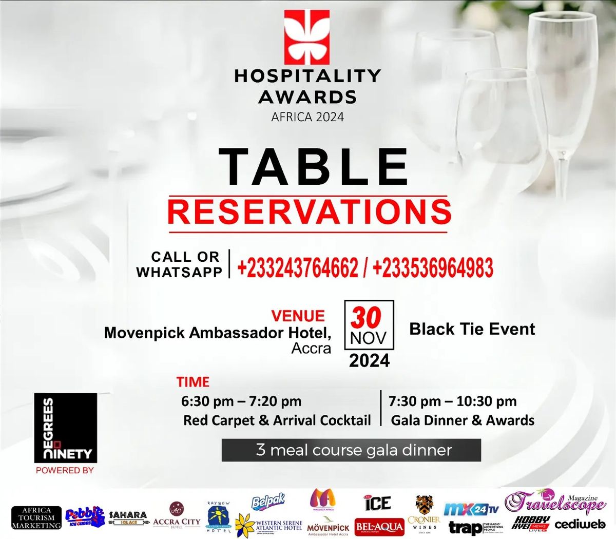 Hospitality Awards Africa