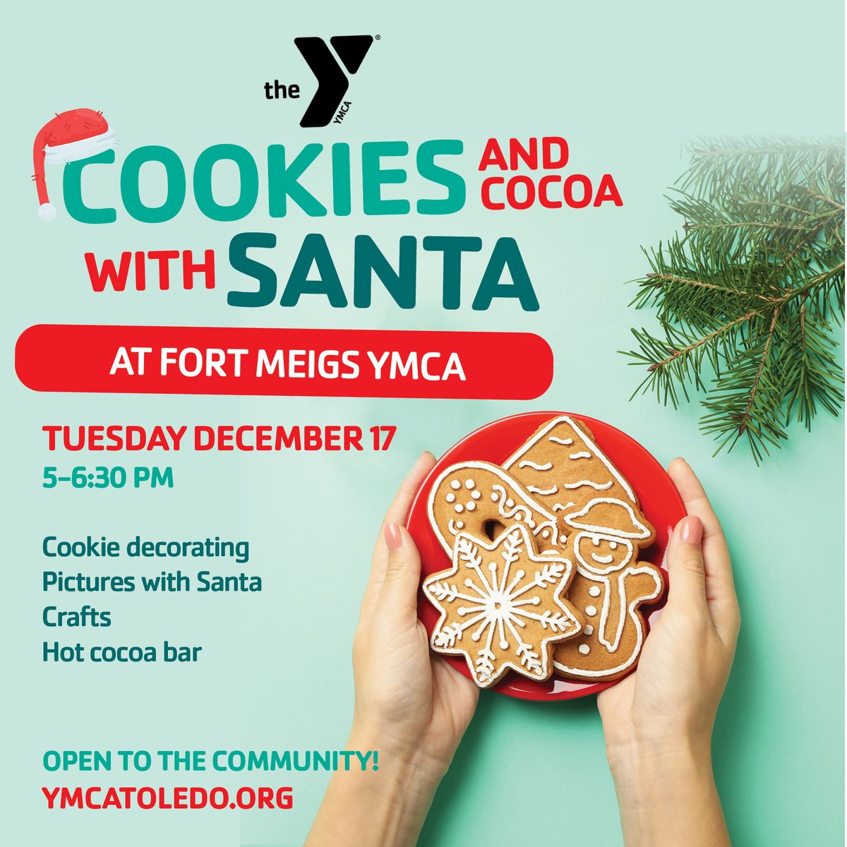 Cookies and Cocoa with Santa 