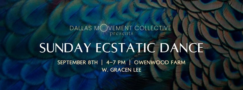 Ecstatic Dance | Sunday Afternoon w. Gracen Lee