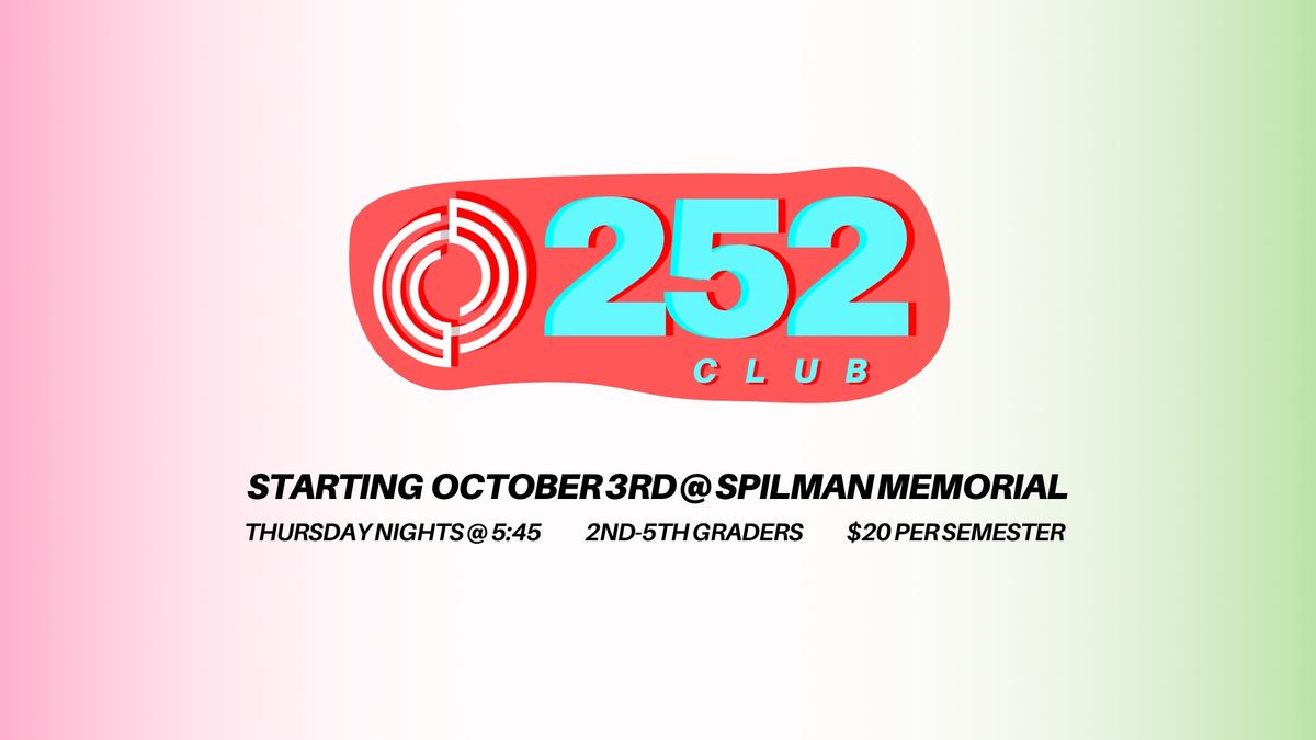 252 Club Kickoff